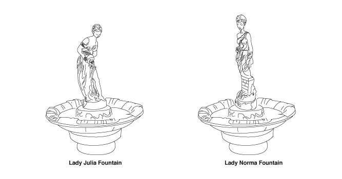fountains